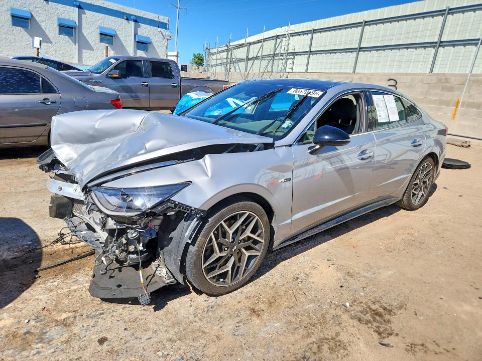 2023 Hyundai Sonata მანქანა იყიდება აუქციონზე, vin: KMHL14JC2PA266372, აუქციონის ნომერი: 50678696