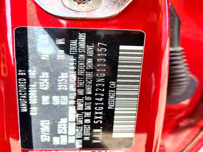 Продаж на аукціоні авто 2022 Kia K5, vin: 5XXG14J23NG113157, номер лоту: 53046446