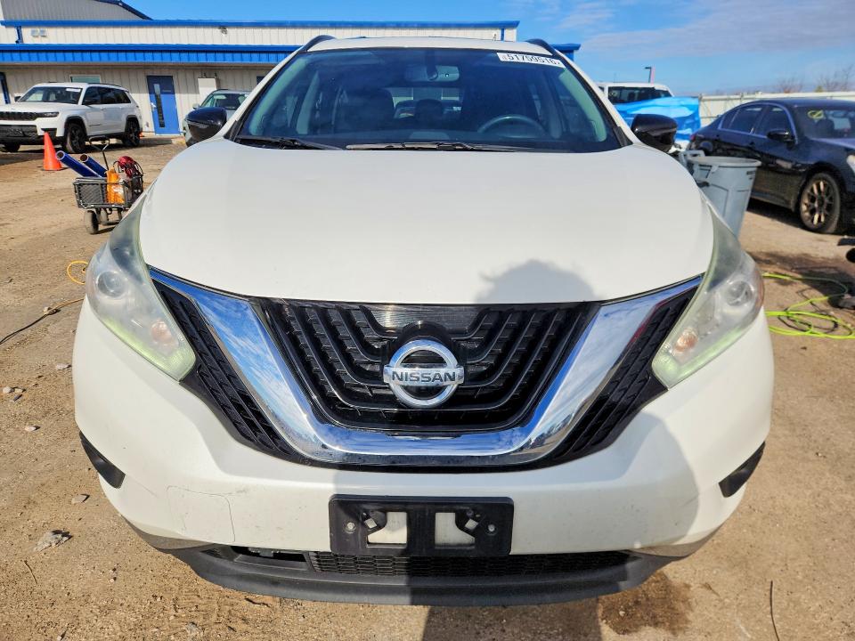 2017 Nissan Murano მანქანა იყიდება აუქციონზე, vin: 5N1AZ2MH1HN135505, აუქციონის ნომერი: 51759516