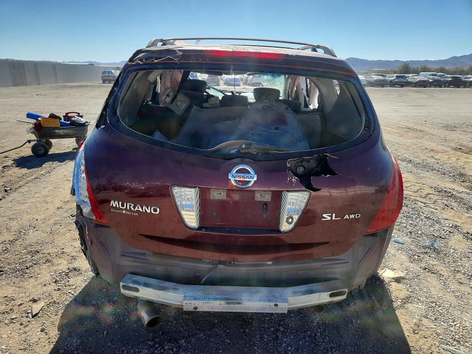 47118176 :رقم المزاد ، JN8AZ08W87W652945 vin ، 2007 Nissan Murano مزاد بيع