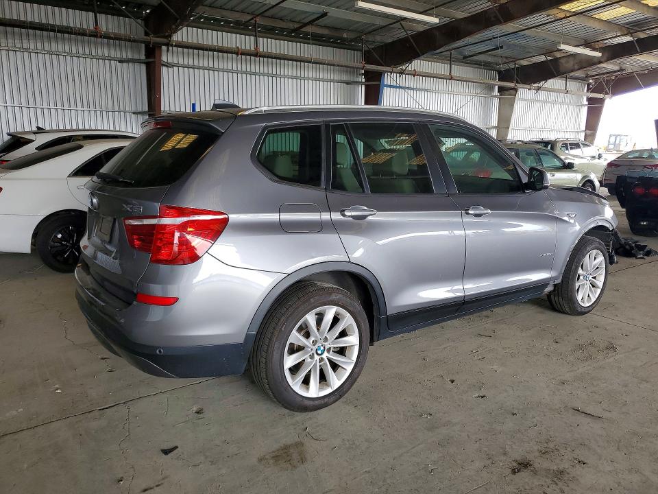 2016 Bmw X3 მანქანა იყიდება აუქციონზე, vin: 5UXWX9C52G0D87292, აუქციონის ნომერი: 54098136