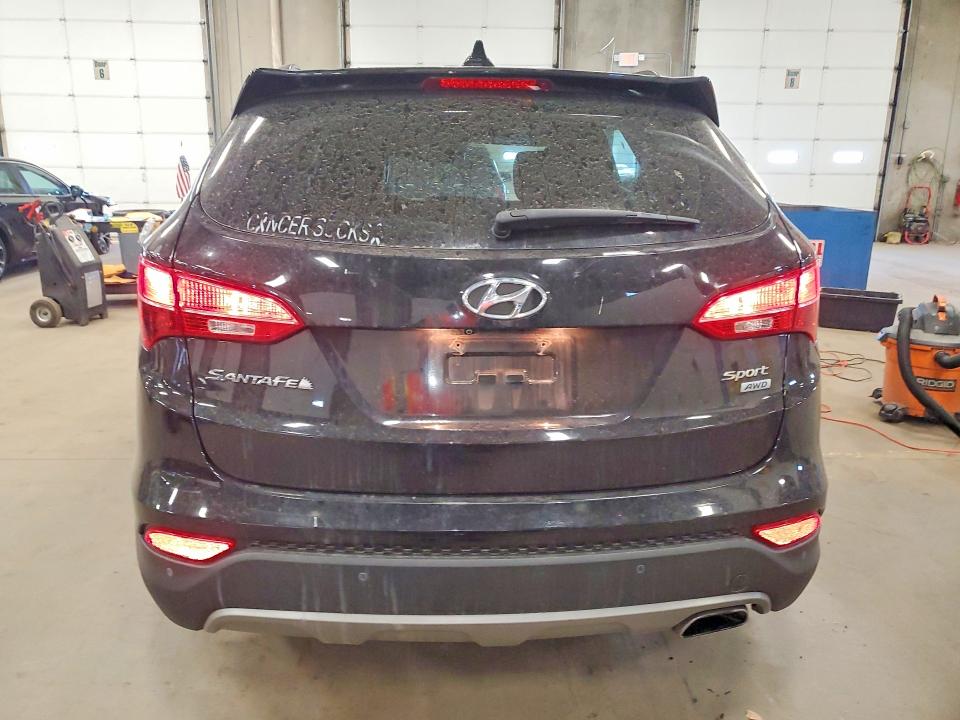 2016 Hyundai Santa Fe Sport მანქანა იყიდება აუქციონზე, vin: 5XYZUDLB0GG313957, აუქციონის ნომერი: 53368046