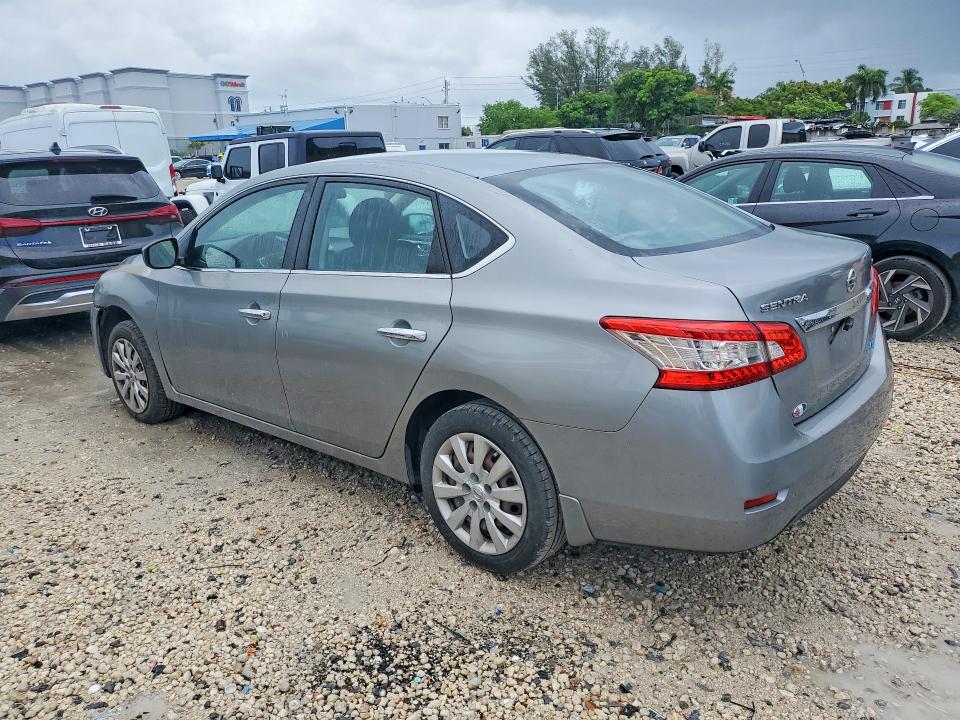 2014 Nissan Sentra მანქანა იყიდება აუქციონზე, vin: 3N1AB7AP6EY257165, აუქციონის ნომერი: 53877616