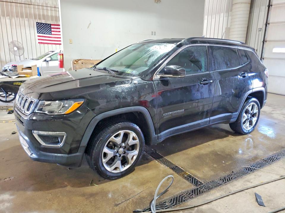 2018 Jeep Compass მანქანა იყიდება აუქციონზე, vin: 3C4NJDCB7JT255563, აუქციონის ნომერი: 53842866