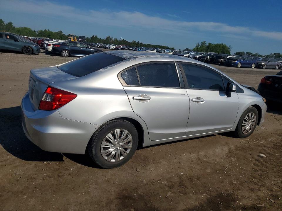 Auction sale of the 2012 Honda Civic 4d Lx, vin: 2HGFB2F51CH608422, lot number: 54057976