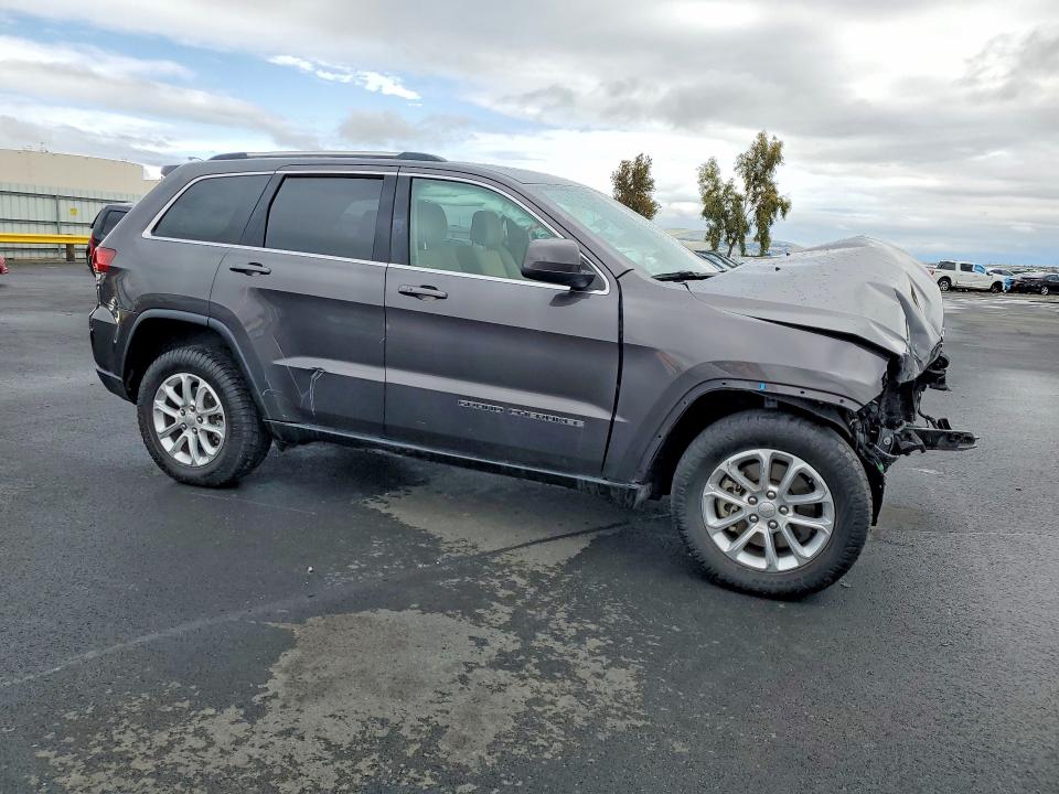 52448406 :رقم المزاد ، 1C4RJFAG4MC748273 vin ، 2021 Jeep Grand Cherokee مزاد بيع