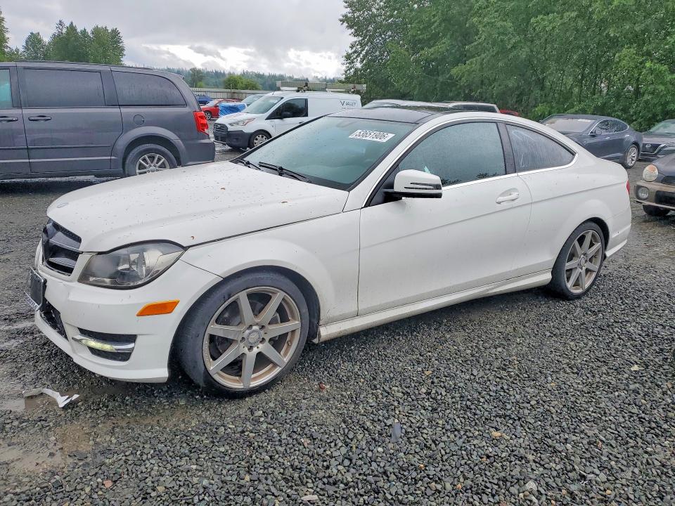 Auction sale of the 2013 Mercedes-benz C, vin: WDDGJ4HB3DG001283, lot number: 53651906