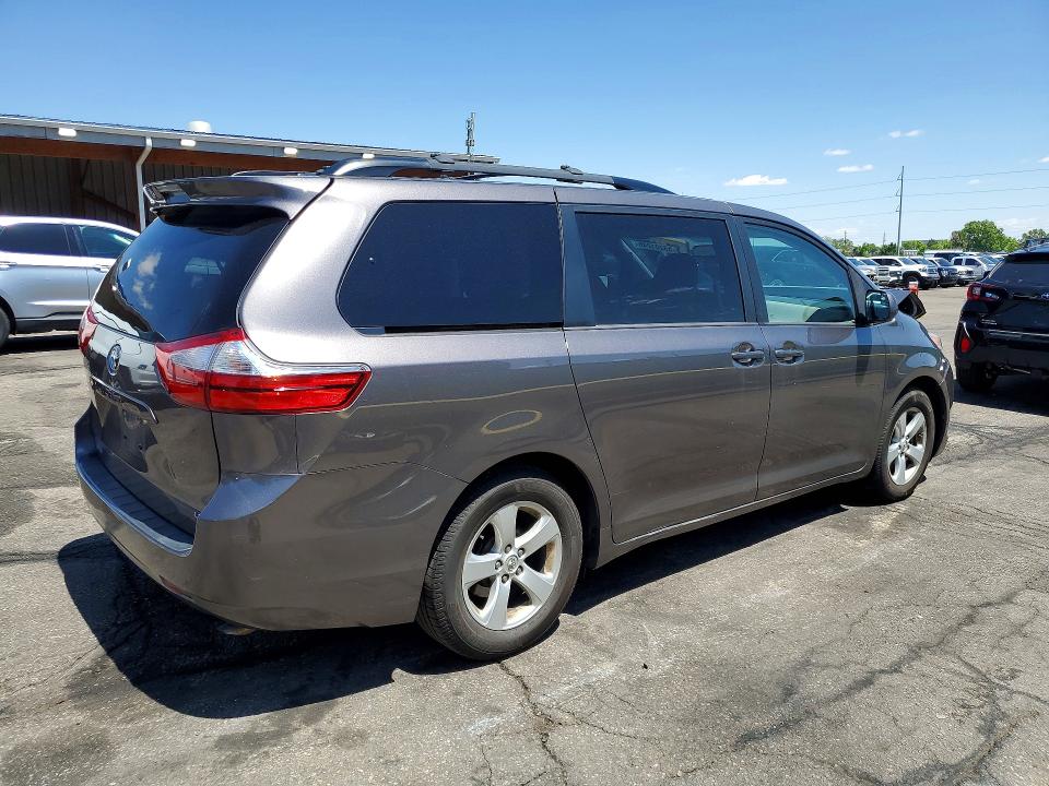 Продажа на аукционе авто 2015 Toyota Sienna, vin: 5TDKK3DC0FS586455, номер лота: 53201246