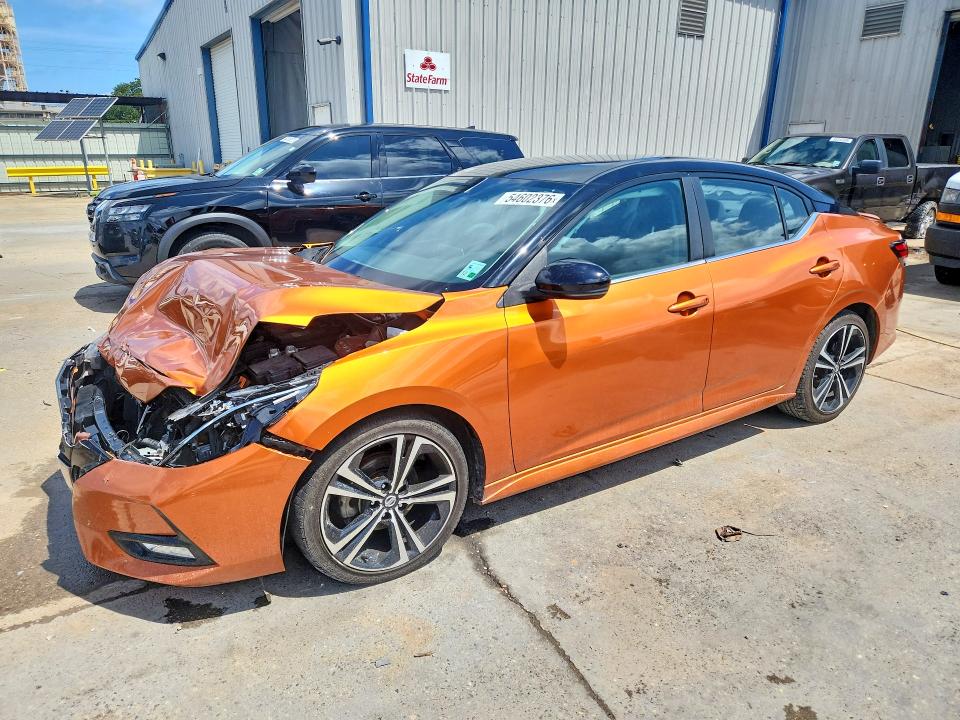 2021 Nissan Sentra მანქანა იყიდება აუქციონზე, vin: 3N1AB8DV2MY278058, აუქციონის ნომერი: 54602376