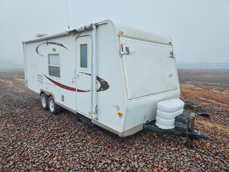 2007 Forest River Rockwood Lite Weight Trailers მანქანა იყიდება აუქციონზე, vin: 4X4TRLY207D093061, აუქციონის ნომერი: 55039356