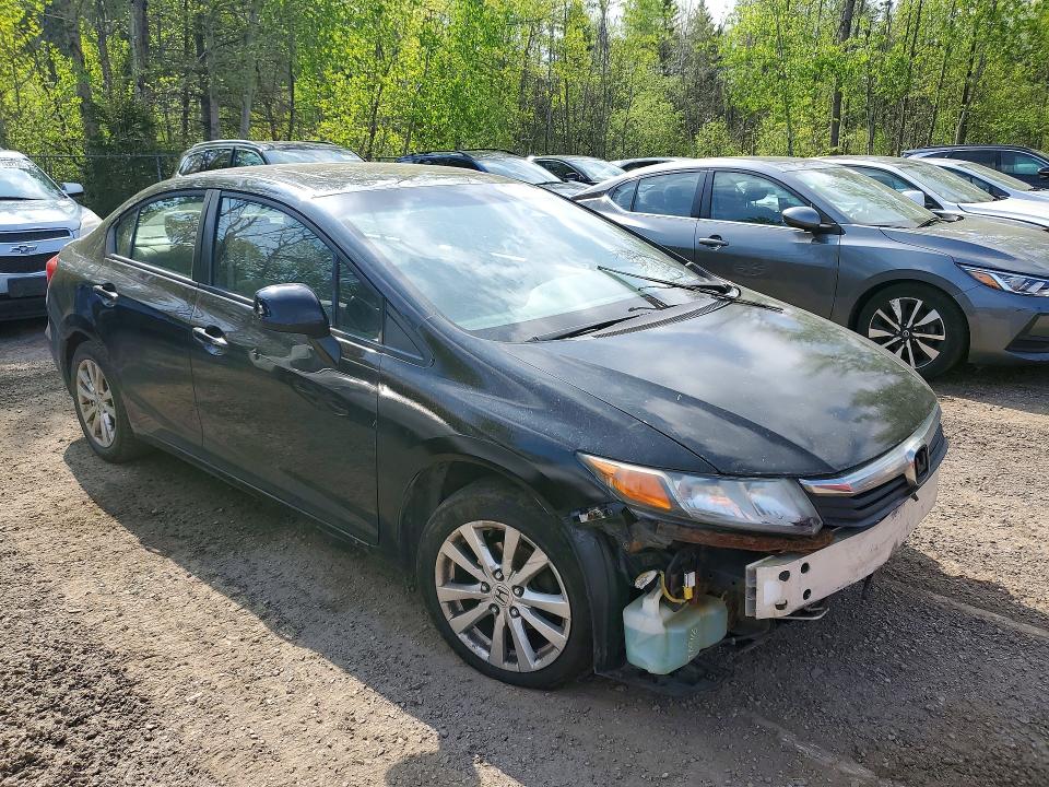 53789376 :رقم المزاد ، 2HGFB2F57CH109091 vin ، 2012 Honda Civic مزاد بيع