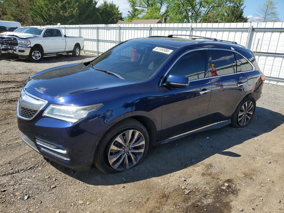 Продажа на аукционе авто 2015 Acura Mdx, vin: 5FRYD4H68FB019105, номер лота: 52184986