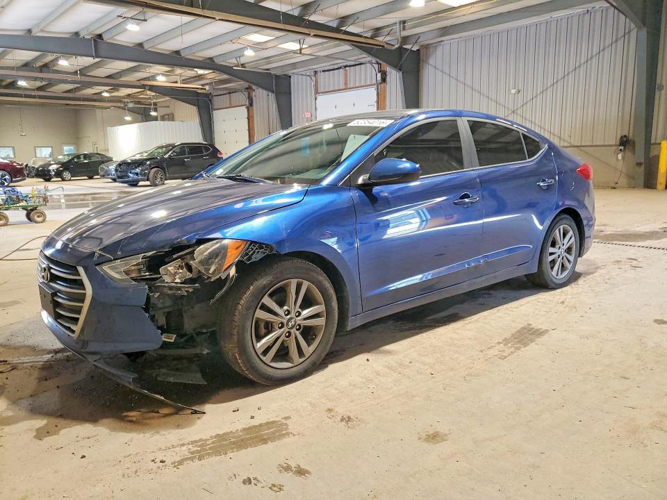 Продаж на аукціоні авто 2018 Hyundai Elantra, vin: 5NPD84LF5JH311025, номер лоту: 52354016