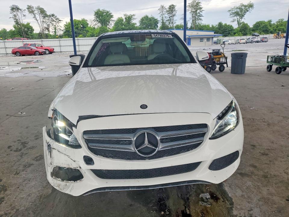 2017 Mercedes-benz C მანქანა იყიდება აუქციონზე, vin: 55SWF4KB7HU202554, აუქციონის ნომერი: 54780376
