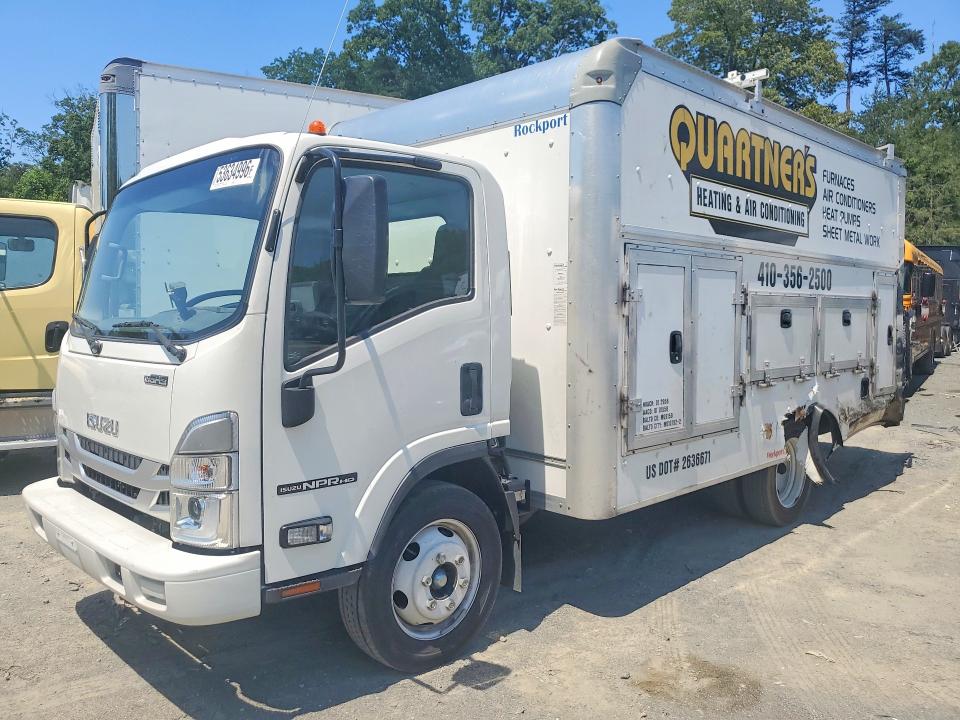 53634996 :رقم المزاد ، 54DC4W1D5RS200097 vin ، 2024 Isuzu Npr Xd مزاد بيع