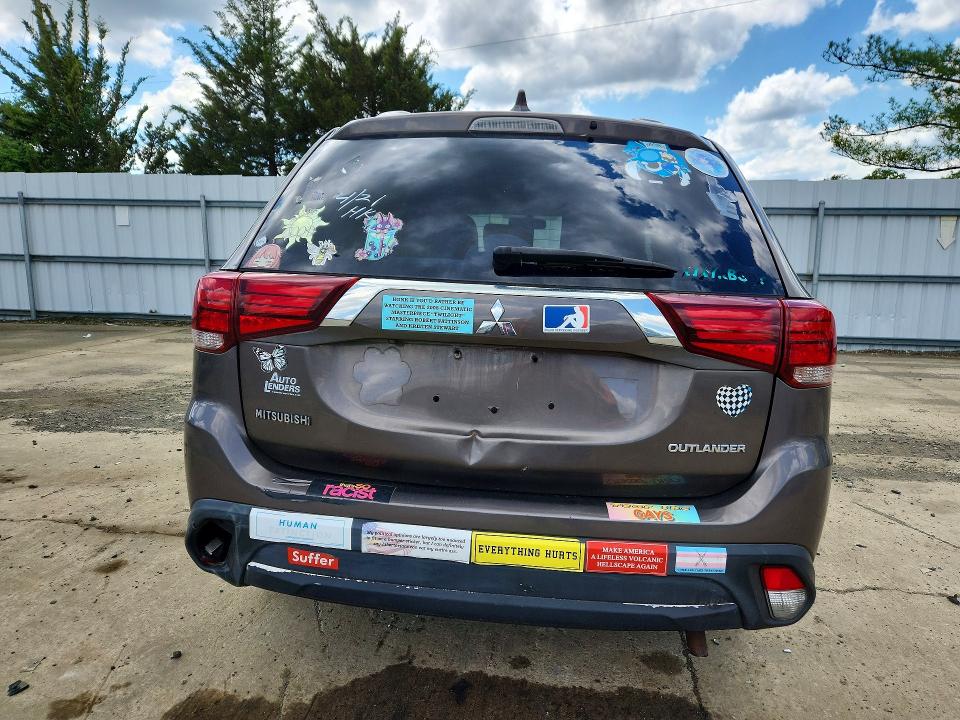 2017 Mitsubishi Outlander მანქანა იყიდება აუქციონზე, vin: JA4AZ2A30HZ035749, აუქციონის ნომერი: 53812896