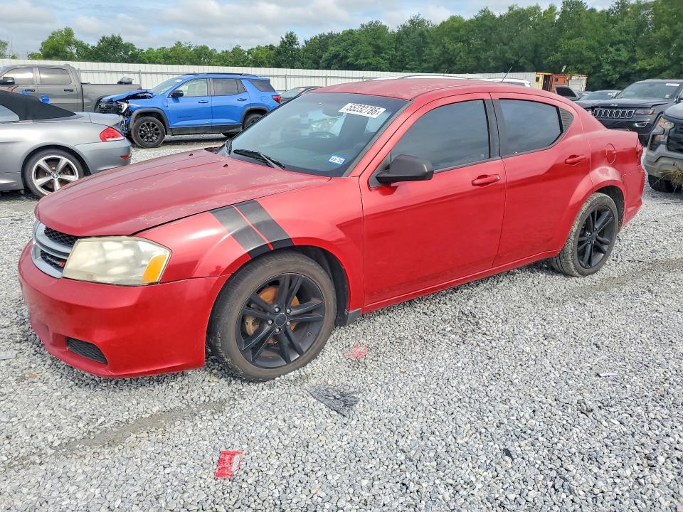 2012 Dodge Avenger მანქანა იყიდება აუქციონზე, vin: 1C3CDZAG2CN314259, აუქციონის ნომერი: 55232786