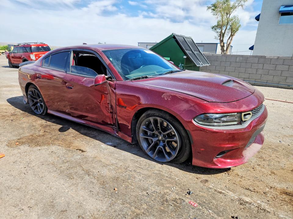 53556416 :رقم المزاد ، 2C3CDXGJ7MH503782 vin ، 2021 Dodge Charger مزاد بيع