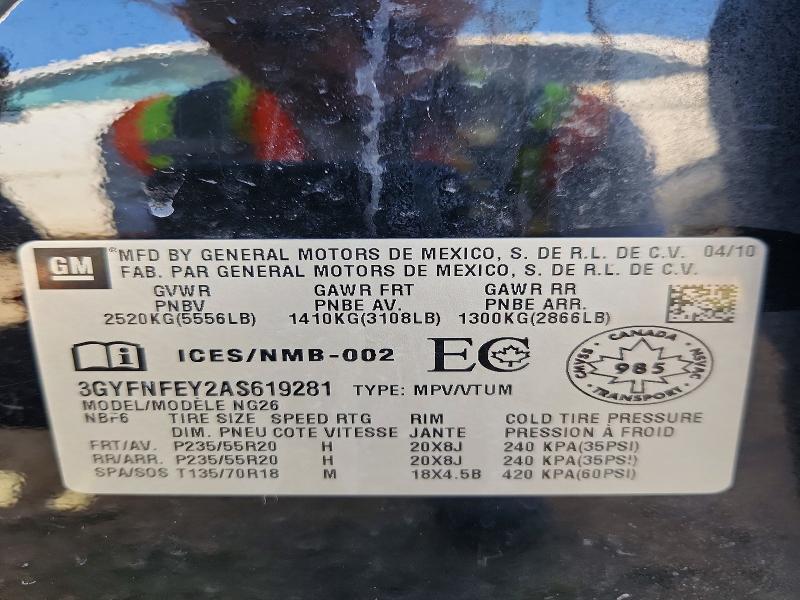 Продажа на аукционе авто 2010 Cadillac Srx, vin: 3GYFNFEY2AS619281, номер лота: 52045036