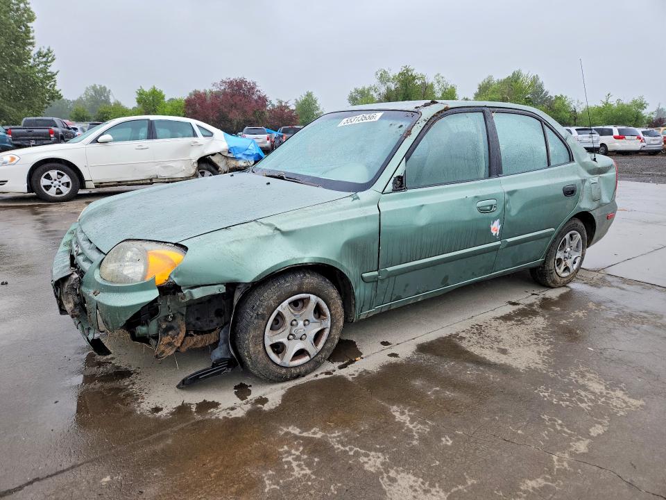 Продажа на аукционе авто 2005 Hyundai Accent, vin: KMHCG45C35U585400, номер лота: 55313556