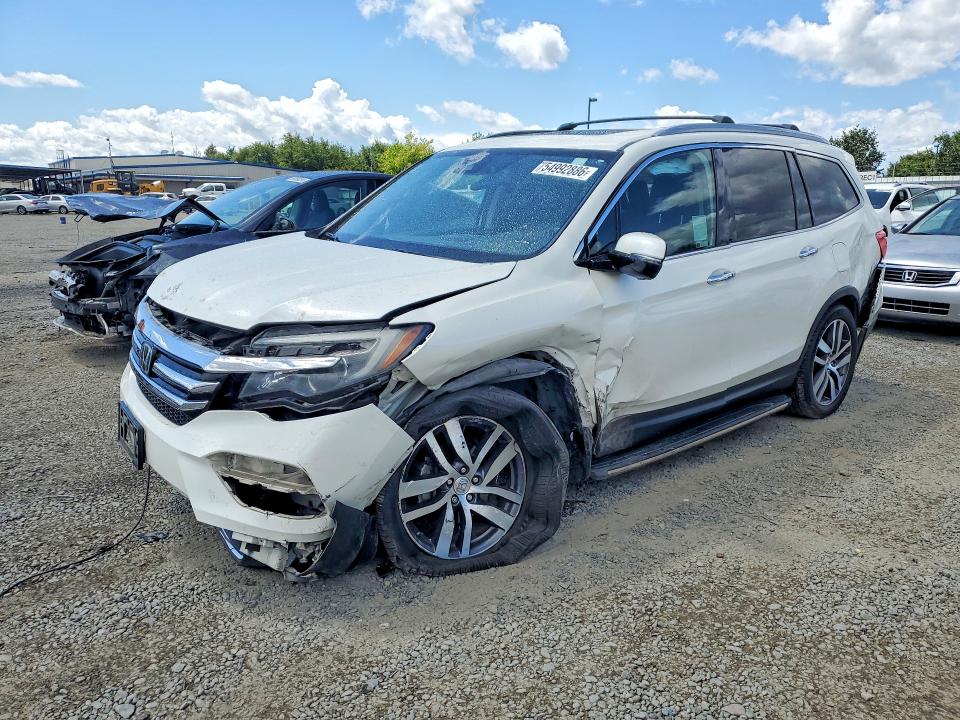 Продаж на аукціоні авто 2018 Honda Pilot, vin: 5FNYF5H90JB026974, номер лоту: 54992886