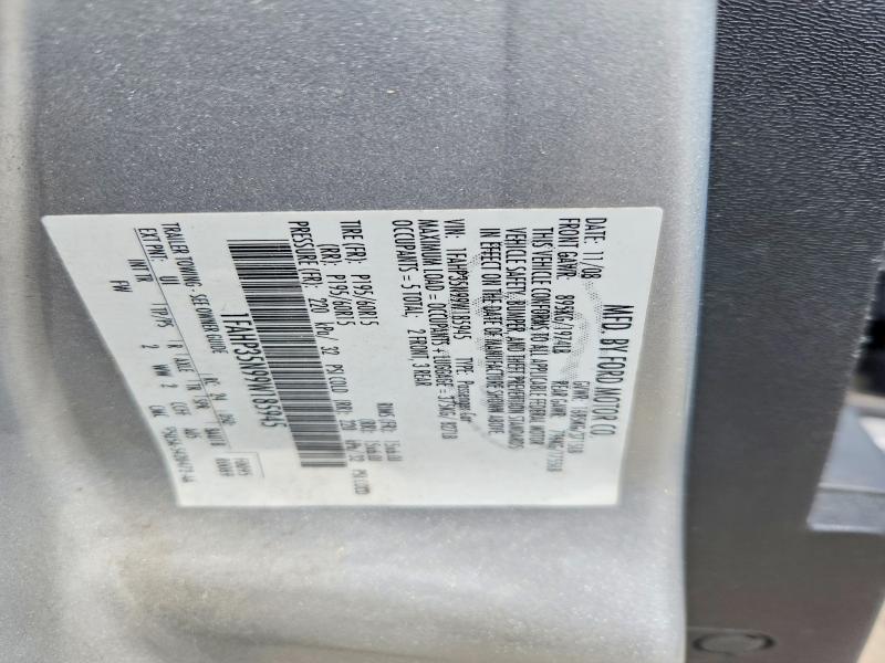 Aukcja sprzedaży 2009 Ford Focus, vin: 1FAHP35N99W185945, numer aukcji: 52058696