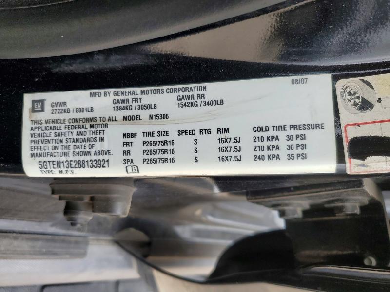 Auction sale of the 2008 Hummer H3, vin: 5GTEN13E288133921, lot number: 52900936