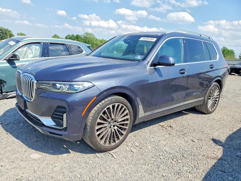 54086056 :رقم المزاد ، 5UXCX4C54KLB39851 vin ، 2019 Bmw X7 مزاد بيع