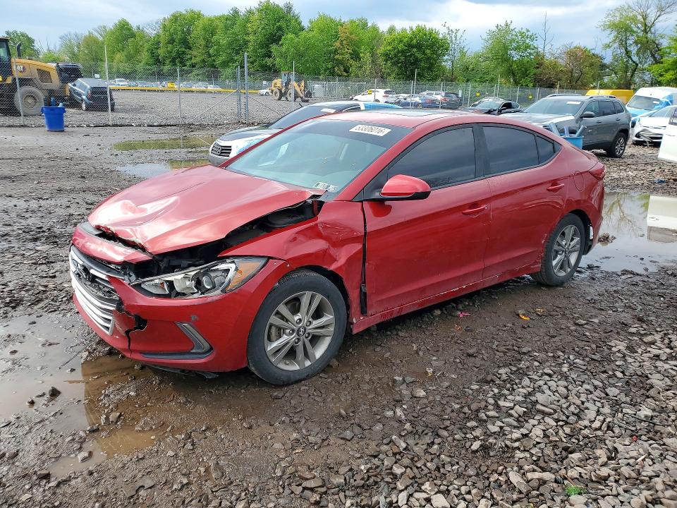 Продажа на аукционе авто 2017 Hyundai Elantra, vin: KMHD84LF2HU254195, номер лота: 53306016