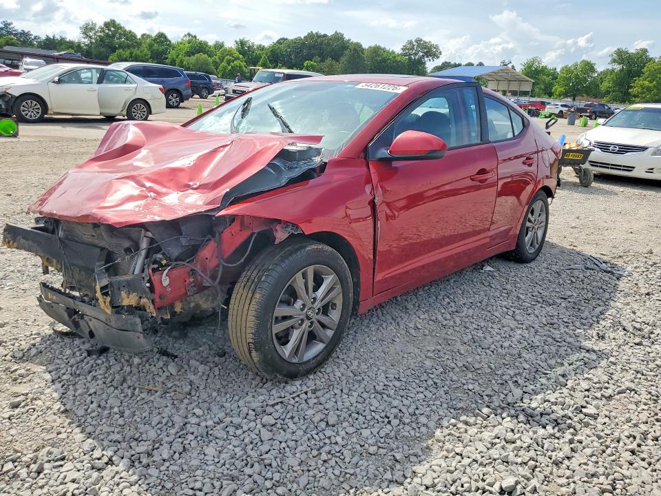 2017 Hyundai Elantra მანქანა იყიდება აუქციონზე, vin: KMHD84LF5HU241232, აუქციონის ნომერი: 54261226