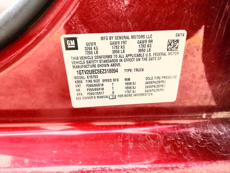 2014 Gmc Sierra მანქანა იყიდება აუქციონზე, vin: 1GTV2UEC5EZ318094, აუქციონის ნომერი: 53548536