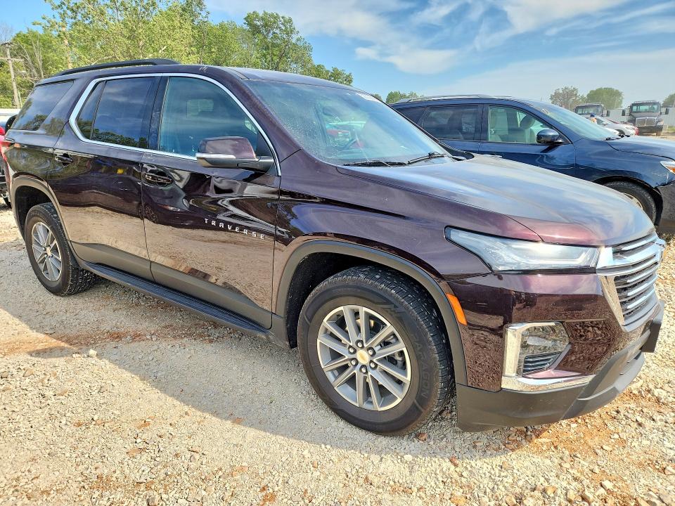 52350856 :رقم المزاد ، 1GNERGKW9PJ100809 vin ، 2023 Chevrolet Traverse مزاد بيع