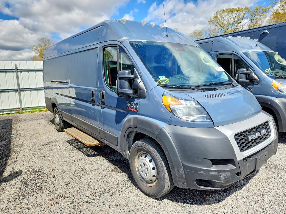 Продаж на аукціоні авто 2021 Ram Promaster 3500, vin: 3C6MRVJG2ME544343, номер лоту: 49304906