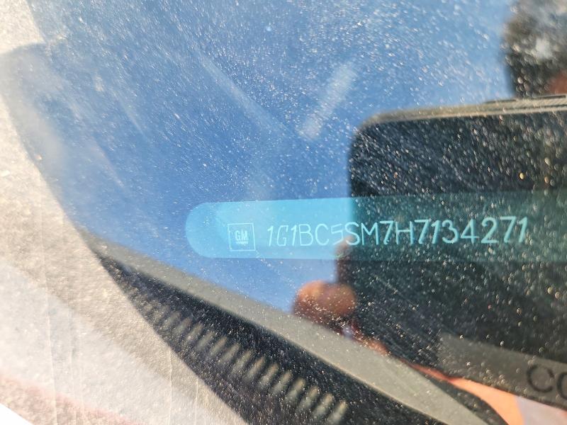 Aukcja sprzedaży 2017 Chevrolet Cruze, vin: 1G1BC5SM7H7134271, numer aukcji: 52359536