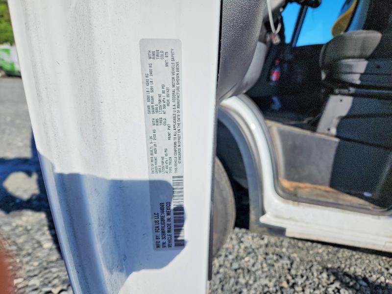 Продажа на аукционе авто 2024 Ram Promaster 3500, vin: 3C6MRVJG8RE144049, номер лота: 53552356