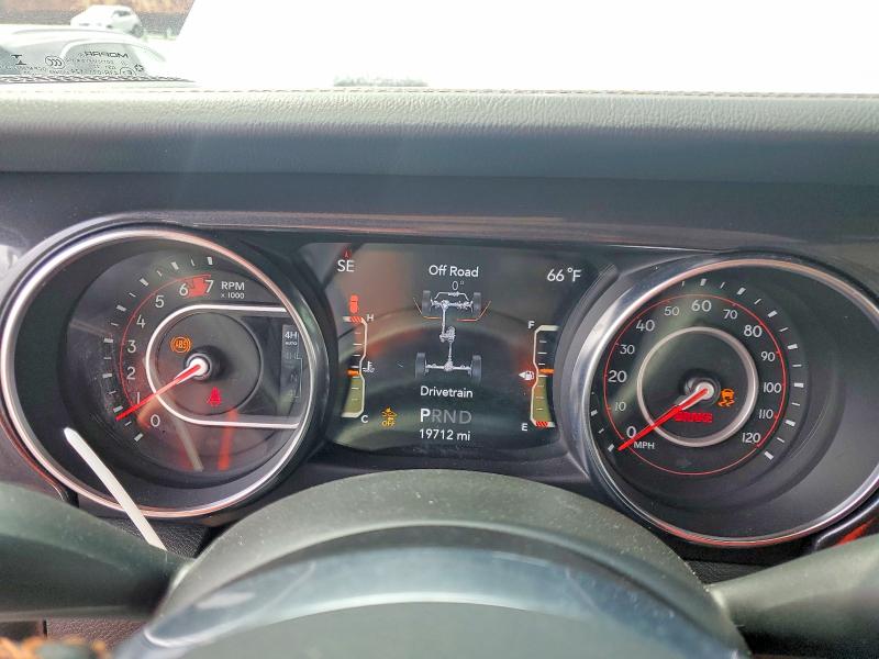 2022 Jeep Wrangler Unlimited მანქანა იყიდება აუქციონზე, vin: 1C4JJXSJ7NW193624, აუქციონის ნომერი: 52173196