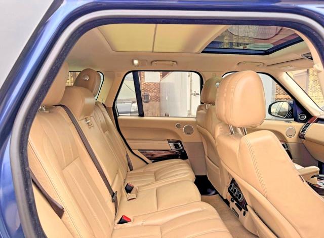 2016 Land Rover Range Rover მანქანა იყიდება აუქციონზე, vin: SALGS2VF5GA263311, აუქციონის ნომერი: 52887286