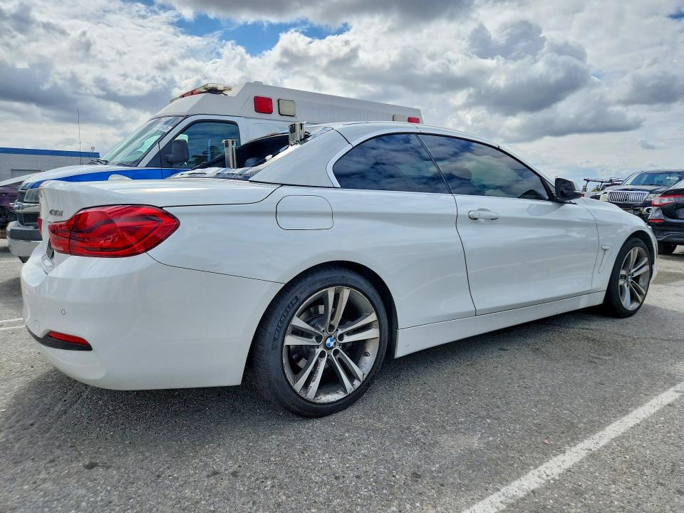 2018 Bmw 430i მანქანა იყიდება აუქციონზე, vin: WBA4Z1C54JEC60765, აუქციონის ნომერი: 52259886