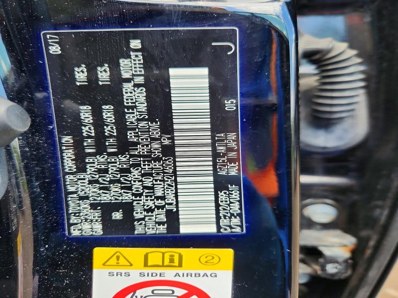 Aukcja sprzedaży 2017 Lexus Nx 200t, vin: JTJBARBZ2H2146063, numer aukcji: 52000136