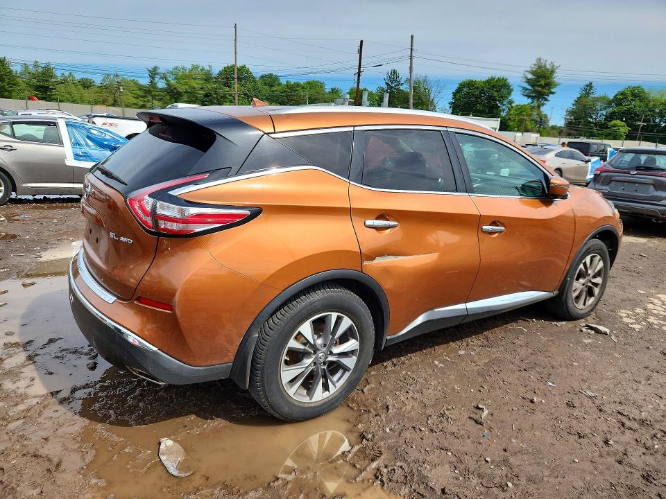 54752676 :رقم المزاد ، 5N1AZ2MH2GN109168 vin ، 2016 Nissan Murano مزاد بيع