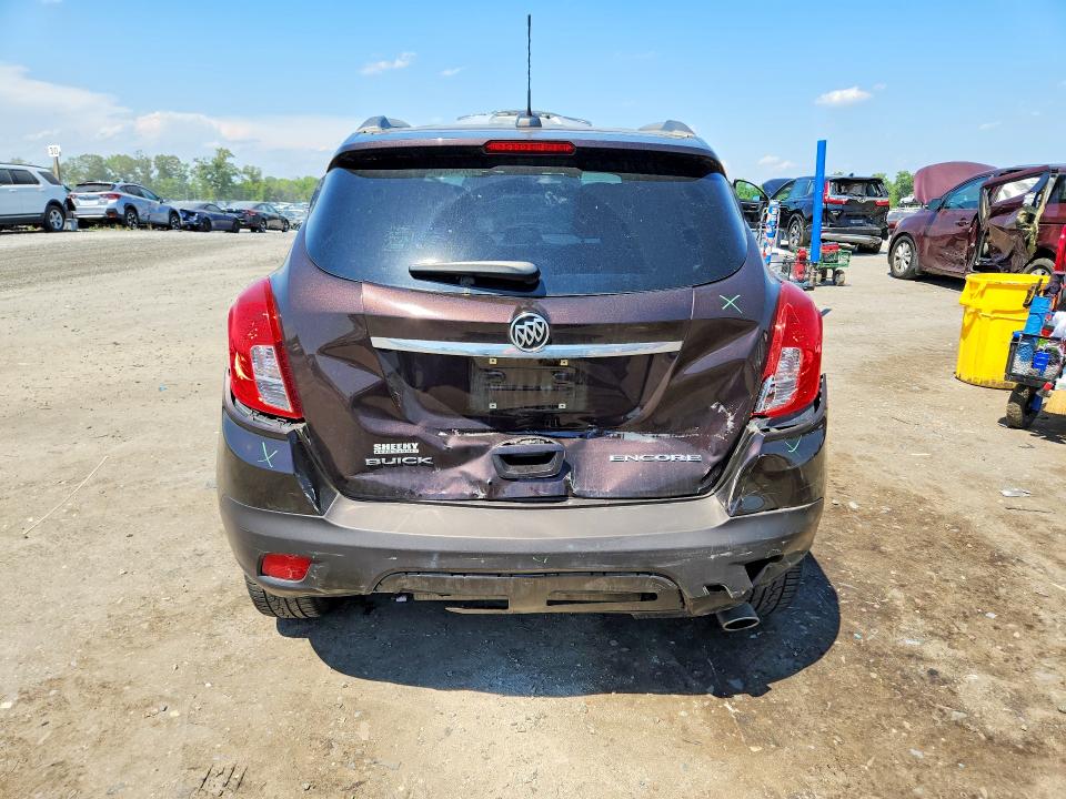53744876 :رقم المزاد ، KL4CJASB1GB719751 vin ، 2016 Buick Encore مزاد بيع