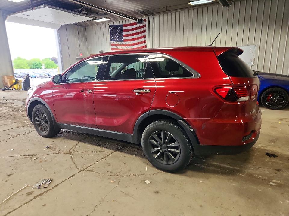 54158316 :رقم المزاد ، 5XYPG4A31KG498927 vin ، 2019 Kia Sorento مزاد بيع