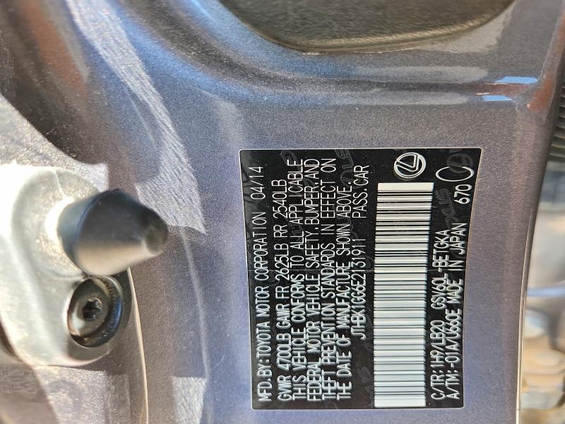 Продаж на аукціоні авто 2014 Lexus Es, vin: JTHBK1GG6E2131911, номер лоту: 53899386