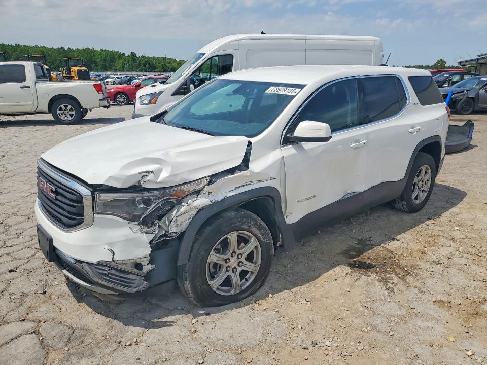 53649106 :رقم المزاد ، 1GKKNKLA9HZ150372 vin ، 2017 Gmc Acadia مزاد بيع