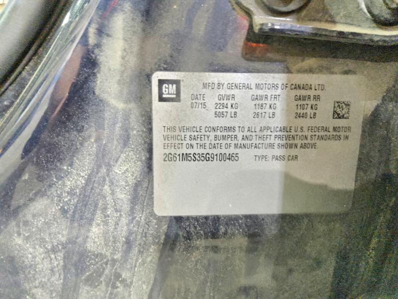 2016 Cadillac Xts მანქანა იყიდება აუქციონზე, vin: 2G61M5S35G9100465, აუქციონის ნომერი: 54917376