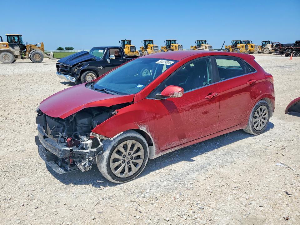 2017 Hyundai Elantra Gt მანქანა იყიდება აუქციონზე, vin: KMHD35LHXHU347164, აუქციონის ნომერი: 55339806