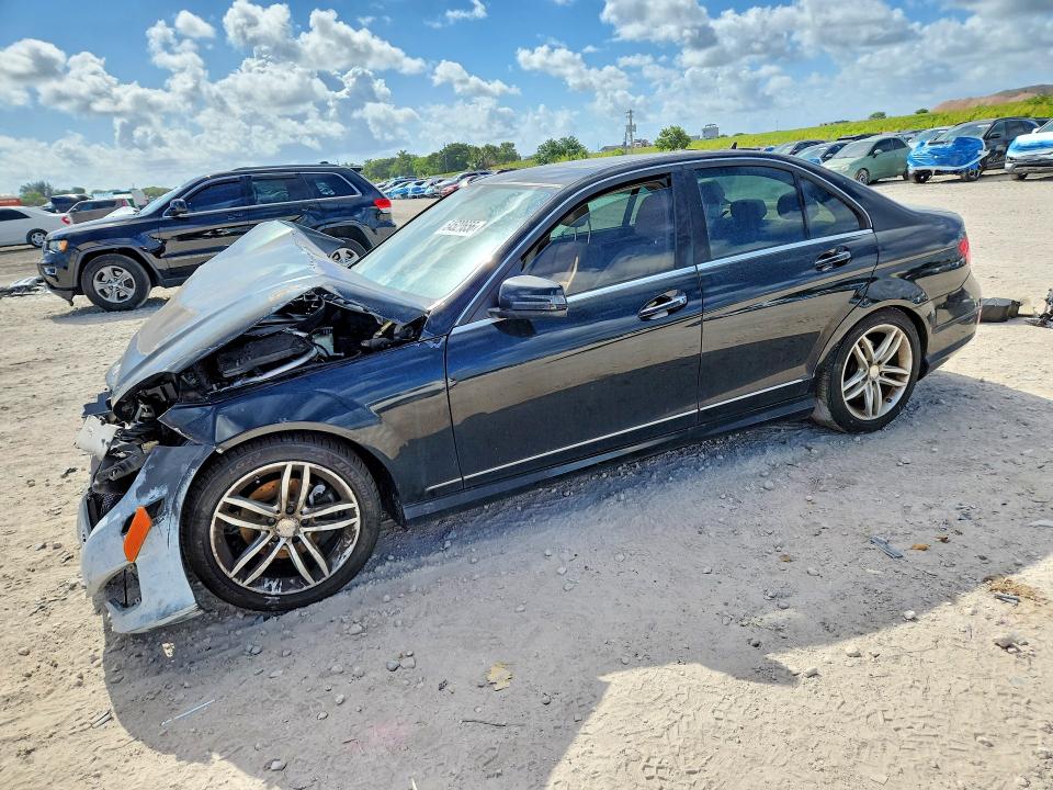 Auction sale of the 2014 Mercedes-benz C, vin: WDDGF4HBXEG233768, lot number: 54529656