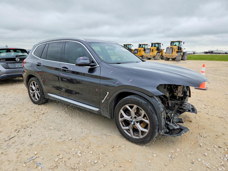54944306 :رقم المزاد ، 5UXTY3C01M9D87180 vin ، 2021 Bmw X3 مزاد بيع