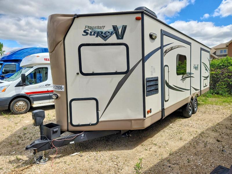2017 Forest River Salem Travel Trailer მანქანა იყიდება აუქციონზე, vin: 4X4TFLB23HZ144915, აუქციონის ნომერი: 54120906