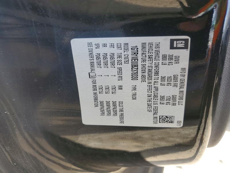 Продаж на аукціоні авто 2011 Gmc Sierra, vin: 1GTR1VE00BZ378330, номер лоту: 53583906